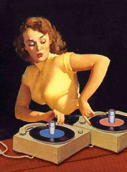First woman dj