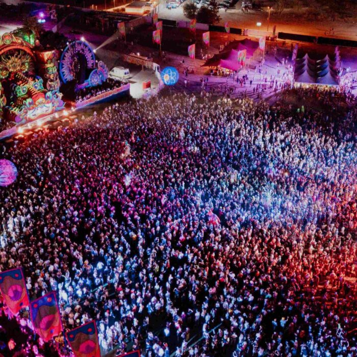 Cartel completo elrow Málaga XXL